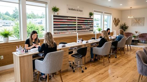 Aesthetic & Grace, nail salon in Florence, OR